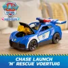 PAW Patrol : Search & Rescue, Chase Launch 'N' Rescue Cruiser with Figure & 2 Projectiles, Lights, Sounds, & Hidden Launcher, Kids Toys for Boys & Girls Ages 3 and up