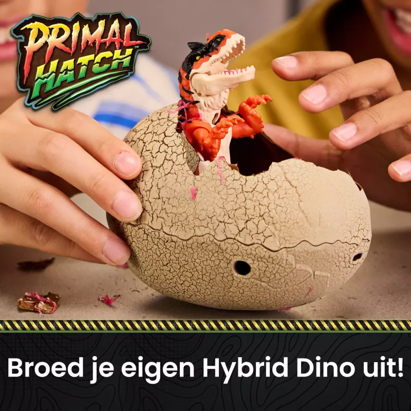Primal Hatch Hybrid Hatchers Toy Dinosaur & Egg, Mystery Mini Dino Creature, Kids Toys for Boys & Girls Aged 5 & Up, Styles May Vary