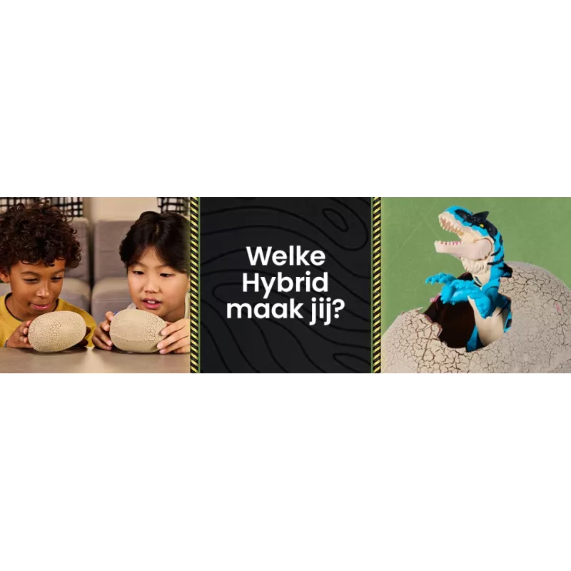 Primal Hatch Hybrid Hatchers Toy Dinosaur & Egg, Mystery Mini Dino Creature, Kids Toys for Boys & Girls Aged 5 & Up, Styles May Vary