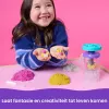 Kinetic Sand , Smoothie Mixer Playset, Easter Basket Stuffers, Includes 14 oz Moldable Play Sand, Tools & Popsicle Mold, Play Food Toy
