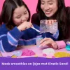 Kinetic Sand , Smoothie Mixer Playset, Easter Basket Stuffers, Includes 14 oz Moldable Play Sand, Tools & Popsicle Mold, Play Food Toy