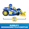PAW Patrol : Search & Rescue, Rubble Rescue Bulldozer Vehicle with 2 Figures, Police Car Toy with Pull-Back Action, Kids Toys for Boys & Girls Ages 3+