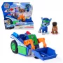 PAW Patrol : Search & Rescue, Rocky Rescue Recycler Vehicle with 2 Figures, Toy Car with Pull-Back Action, Kids Toys for Boys & Girls Ages 3+