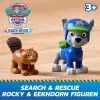 PAW Patrol : Search & Rescue, Rocky Rescue Recycler Vehicle with 2 Figures, Toy Car with Pull-Back Action, Kids Toys for Boys & Girls Ages 3+