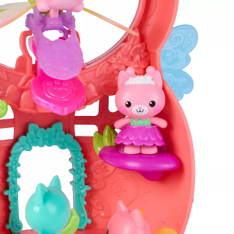 Gabby's Dollhouse Fairylandia, Kitty Fairy’s Flutter-riffic Playset with 12 Pieces & Exclusive Flutter-riffic Ring, Kids Toys for Girls & Boys Ages 3 and Up