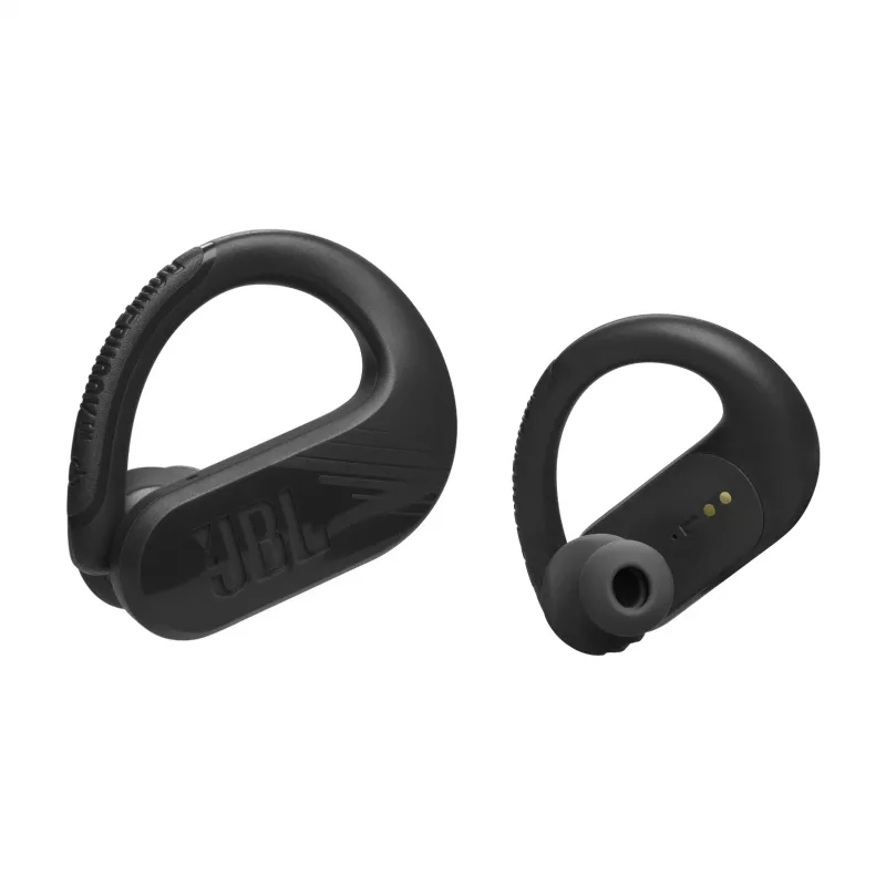 JBL Endurance Peak 3 Black Headset True Wireless Stereo (TWS) Ear-hook Calls/Music/Sport/Everyday USB Type-C Bluetooth Charging stand