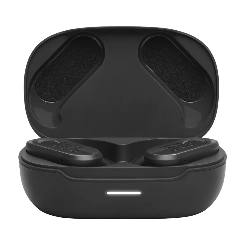 JBL Endurance Peak 3 Black Headset True Wireless Stereo (TWS) Ear-hook Calls/Music/Sport/Everyday USB Type-C Bluetooth Charging stand