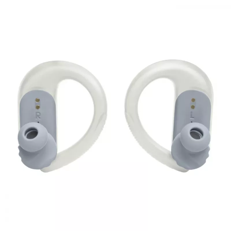 JBL Endurance PEAK 3 Headset True Wireless Stereo (TWS) Ear-hook Calls/Music/Sport/Everyday USB Type-C Bluetooth Charging stand White