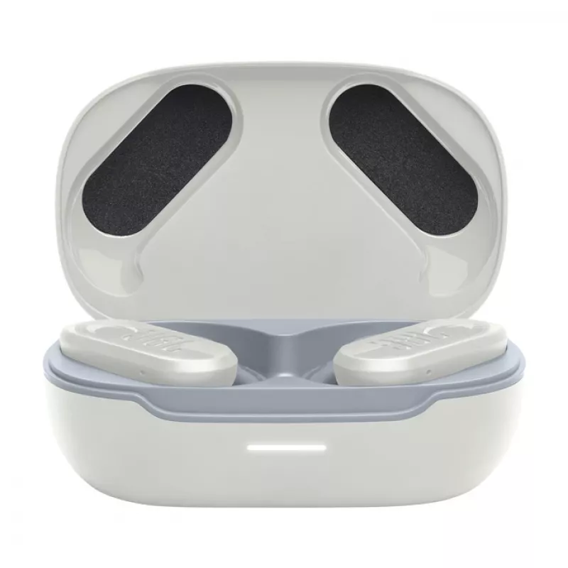 JBL Endurance PEAK 3 Headset True Wireless Stereo (TWS) Ear-hook Calls/Music/Sport/Everyday USB Type-C Bluetooth Charging stand White