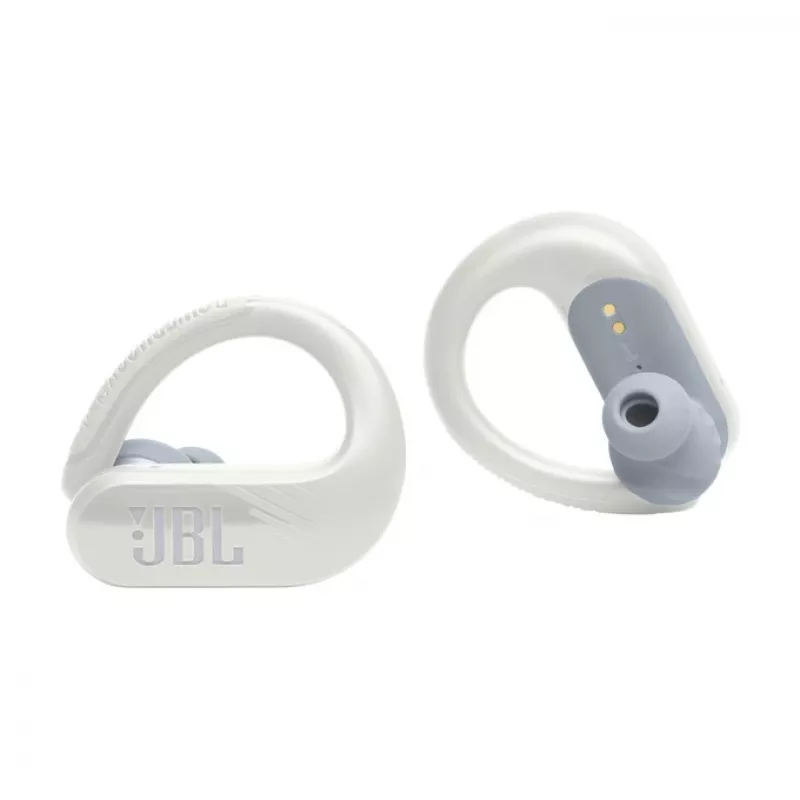 JBL Endurance PEAK 3 Headset True Wireless Stereo (TWS) Ear-hook Calls/Music/Sport/Everyday USB Type-C Bluetooth Charging stand White