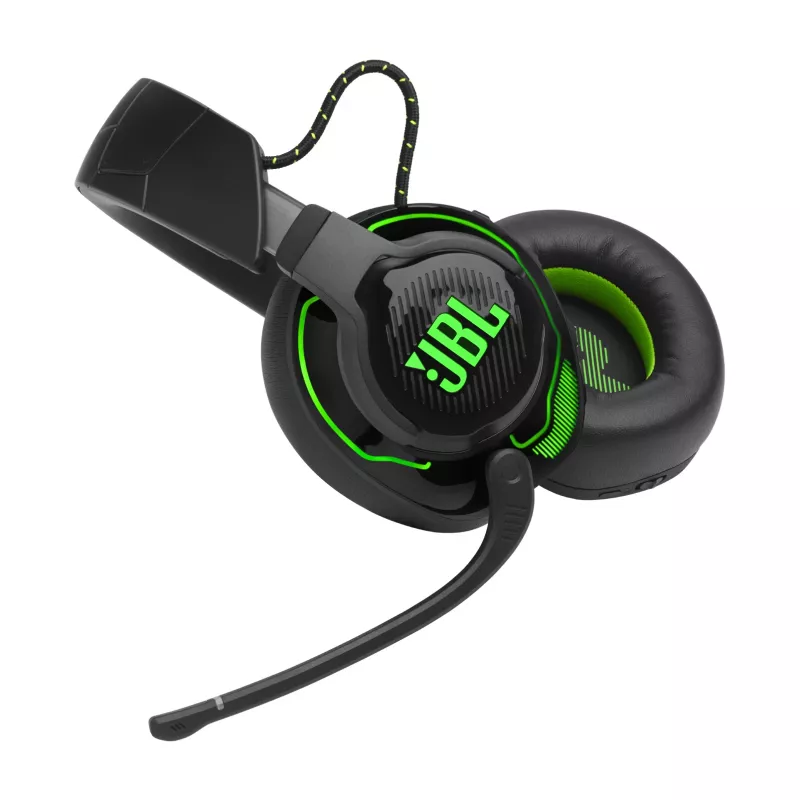 JBL Quantum 910X Headset Wired & Wireless Head-band Gaming USB Type-C Bluetooth Black, Green