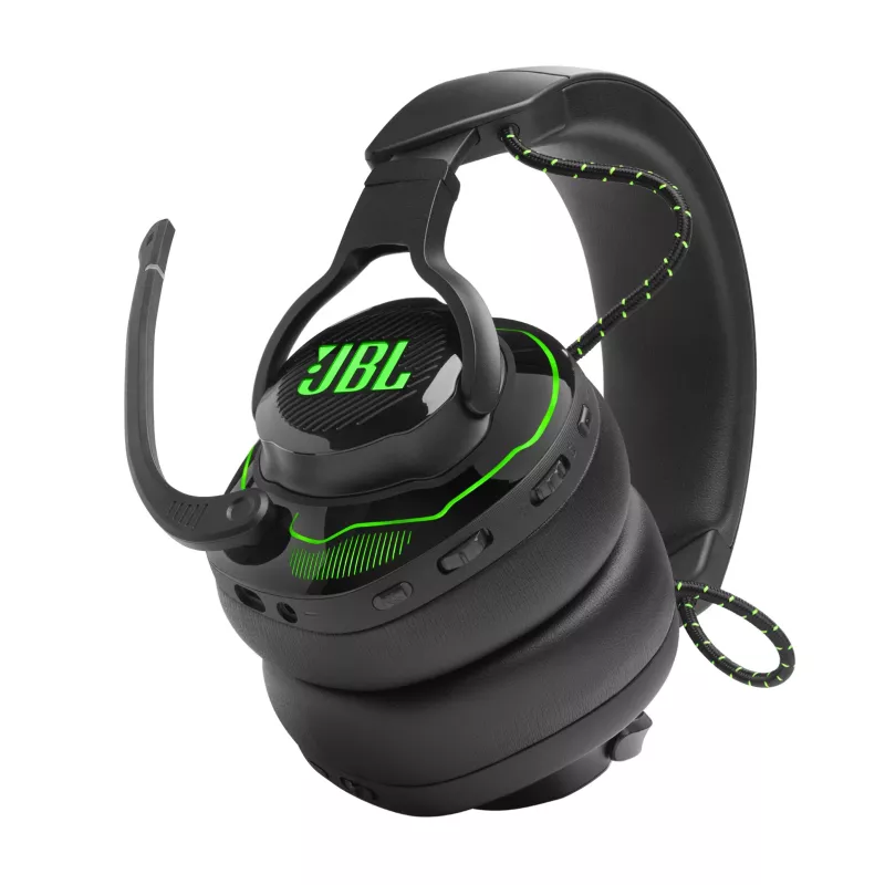 JBL Quantum 910X Headset Wired & Wireless Head-band Gaming USB Type-C Bluetooth Black, Green
