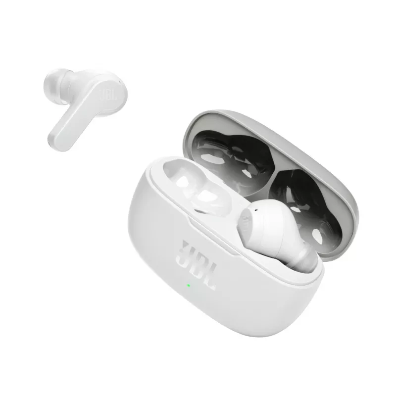 JBL Wave 200 TWS WHITE, Wireless, 20 - 20000 Hz, Music, 48 g, Headset, White