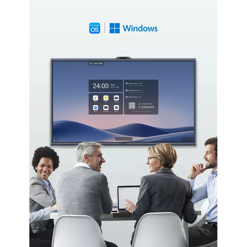 MAXHUB XBoard V7 series V7550 75 inch All-in-one Conference Interactive Touch Display
