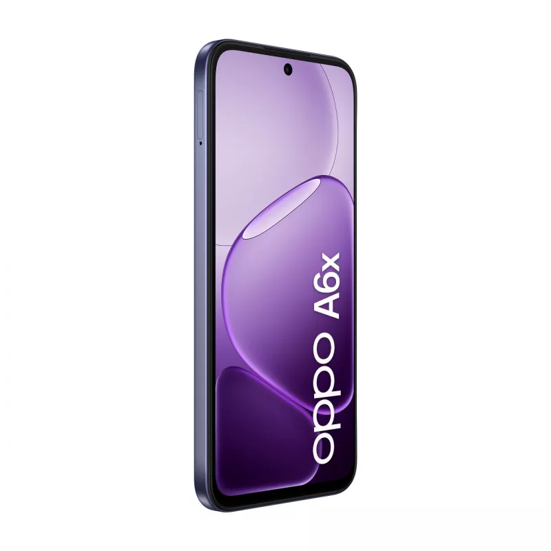 OPPO A6x 17.1 cm (6.75 inch) Dual SIM Android 15 4G USB Type-C 4 GB 128 GB 6100 mAh Purple
