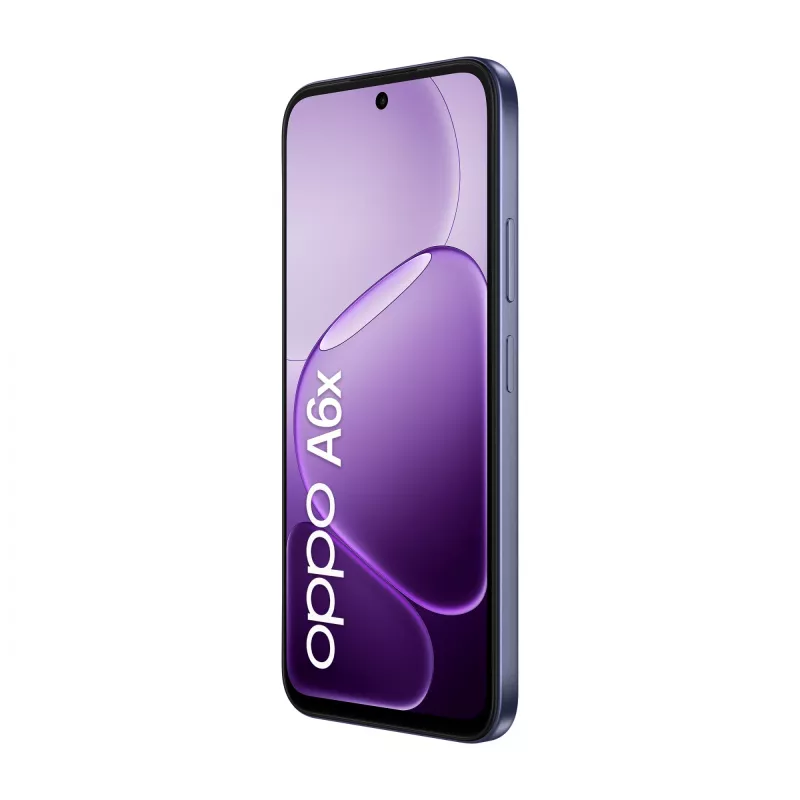 OPPO A6x 17.1 cm (6.75 inch) Dual SIM Android 15 4G USB Type-C 4 GB 128 GB 6100 mAh Purple