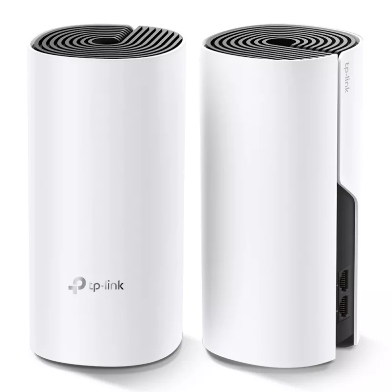 TP-Link AC1200 Whole Home Mesh Wi-Fi System, 2-Pack, White, Internal, Mesh system, Power, Status, Dual-band (2.4 GHz / 5 GHz), Wi-Fi 5 (802.11ac)