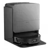 Robot vacuum Roborock SAROS 20X — round, 0.259 L dust bin, 6400 mAh, 200 min runtime, base with 2.5 L dust, mop wash, black