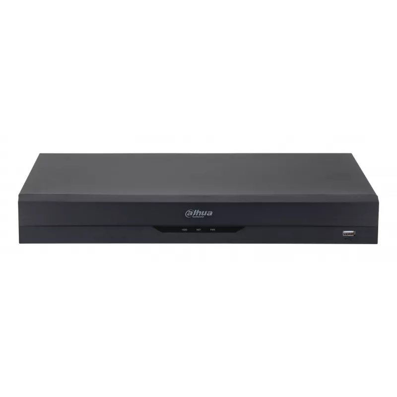 DVR Dahua Technology XVR5216AN-4KL-I3/T — 16-channel 4K (3840x2160), H.264/H.265, 1xRJ45, 1xUSB3.2, 1xUSB2.0, max HDD 16 TB, Black