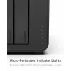 TerraMaster D4-320 Disk Array Desktop Black 4 Bays HDD SSD