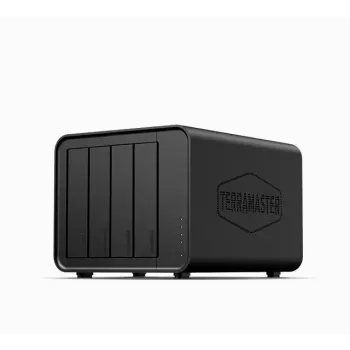TerraMaster D4-320 Disk Array Desktop Black 4 Bays HDD SSD
