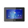 Display Dahua VTH5422HB — Indoor monitor display, 12V DC, 6 W typical, Ethernet 10/100 Mbps, black