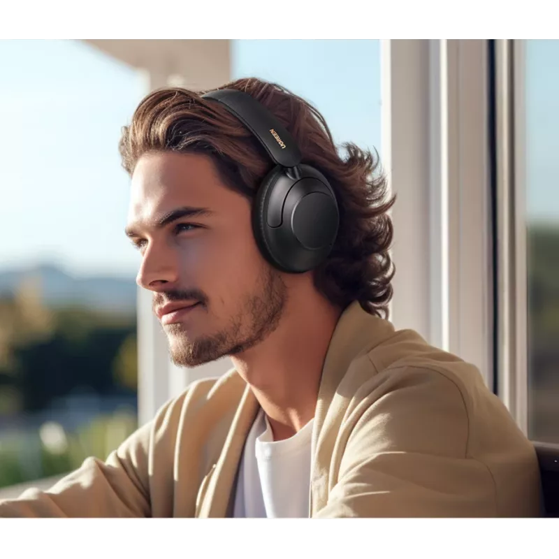 Ugreen HiTune Max5 Headset Wired & Wireless Head-band Calls/Music Bluetooth Black