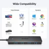 Ugreen USB 3.0 4-PORT HUB USB-A TO 4XUSB Docking USB 3.2 Gen 1 (3.1 Gen 1) Type-A