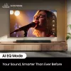 Soundbar Hisense AX5140Q 5.1.4 Dolby Atmos, 600 W RMS, wireless subwoofer 280 W, black
