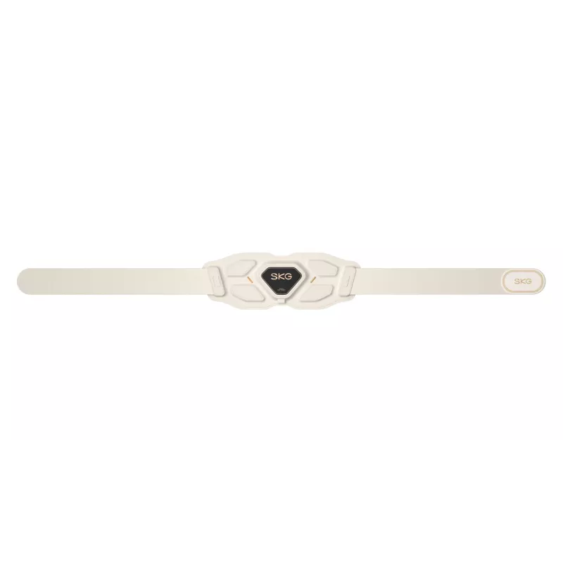 Waist Massager SKG W9-Pro — battery-powered 10 W, vibration and combo massage, built-in battery, white