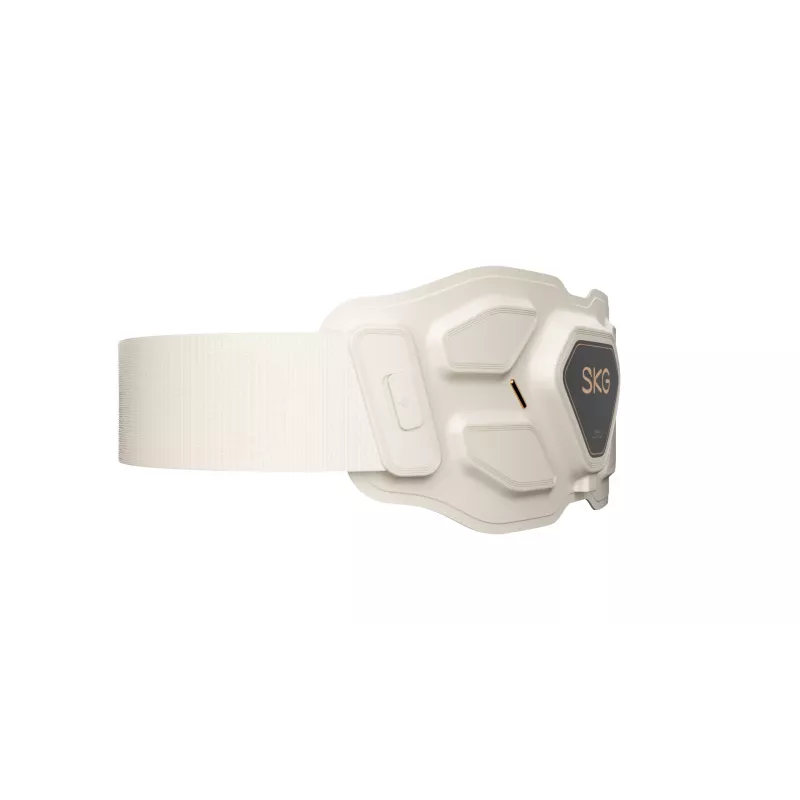 Waist Massager SKG W9-Pro — battery-powered 10 W, vibration and combo massage, built-in battery, white