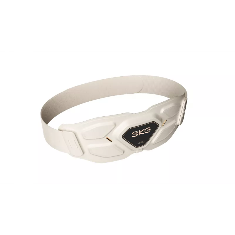 Waist Massager SKG W9-Pro — battery-powered 10 W, vibration and combo massage, built-in battery, white