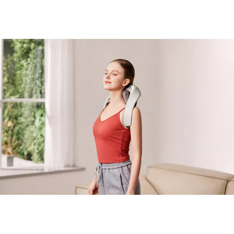 Neck and Shoulder Massager SKG H5 Mini — compression & vibration, built-in battery, 10 W, grey