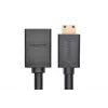 HDMI Cable Ugreen 20137 Mini-HDMI Male to HDMI Female Black Gold