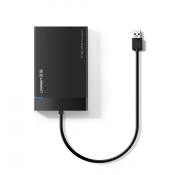 HDD/SSD enclosure Ugreen 30847 Black 2.5 inch 6TB 5 Gbit/s