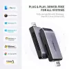 Card reader UGREEN 50541 USB 3.2 Gen 1 (3.1 Gen 1) — CF, SD, MicroSD, Memory Stick, Steel, 5000 Mbit/s