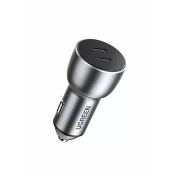 Car Charger Ugreen 70594 Universal Grey 12/24V 2x USB Type-C