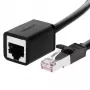 Network cable UGREEN Cat6 2 m — RJ‑45 to RJ‑45, black