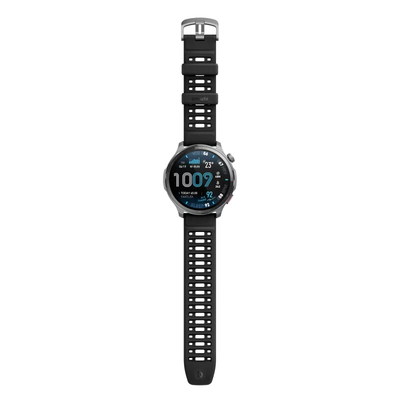 Amazfit Balance 2 XT 3.81 cm (1.5 inch) AMOLED Digital 480 x 480 pixels Touchscreen Black Wi-Fi GPS (satellite)