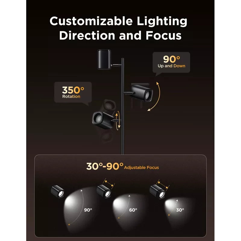 Govee Tree Floor Lamp Smart floor lighting Wi-Fi/Bluetooth 72 W