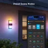 Outdoor Wall Light Govee H7078CD1 Smart RGB color-changing, Wi‑Fi/Smart control