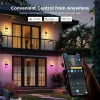 Outdoor Wall Light Govee H7078CD1 Smart RGB color-changing, Wi‑Fi/Smart control