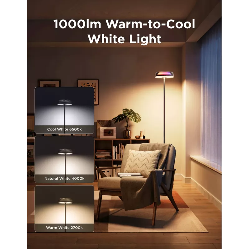Floor lamp Govee H60B0311 RGBWW 1000 lm Wi‑Fi Bluetooth