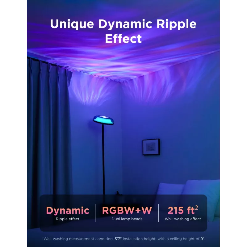 Floor lamp Govee H60B0311 RGBWW 1000 lm Wi‑Fi Bluetooth