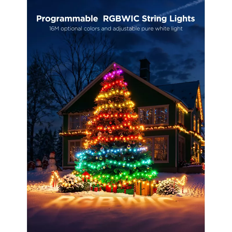 String lights Govee H80C4 20m RGBWIC LED strip with smart control