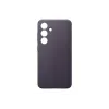 Phone cover Samsung Vegan Leather Case Violet for Galaxy S24, PU leather, for 6.2 inch screen