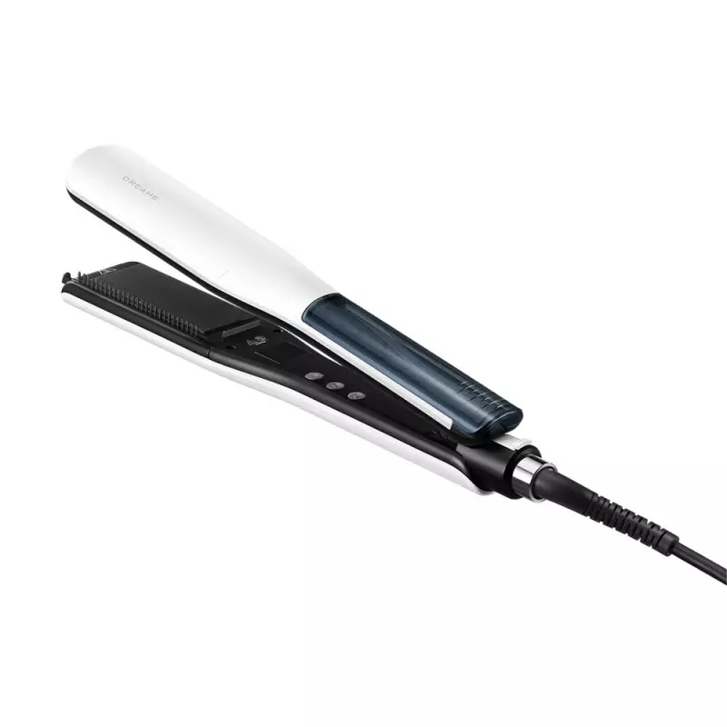 Dreame AuraSteam Straightening iron Steam White, Black 68 W 1.8 m