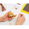 3M 136D tape dispenser Black, Yellow