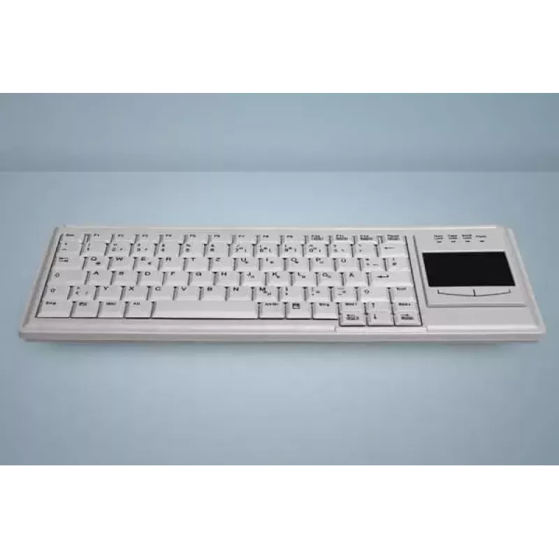 Active Key AK-4400 keyboard Office USB Belgian White Full-size Wired