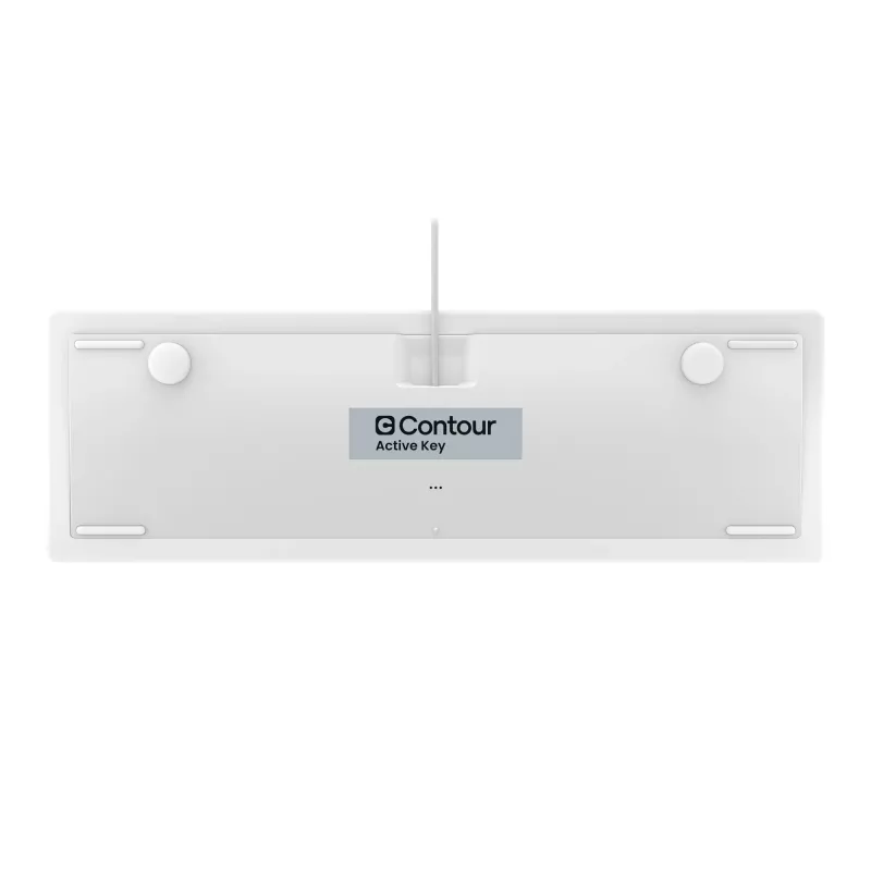 Contour Design Contour Active Key QuickClean Medical Keyboard IP68 Full-Size Wired White PN C8112